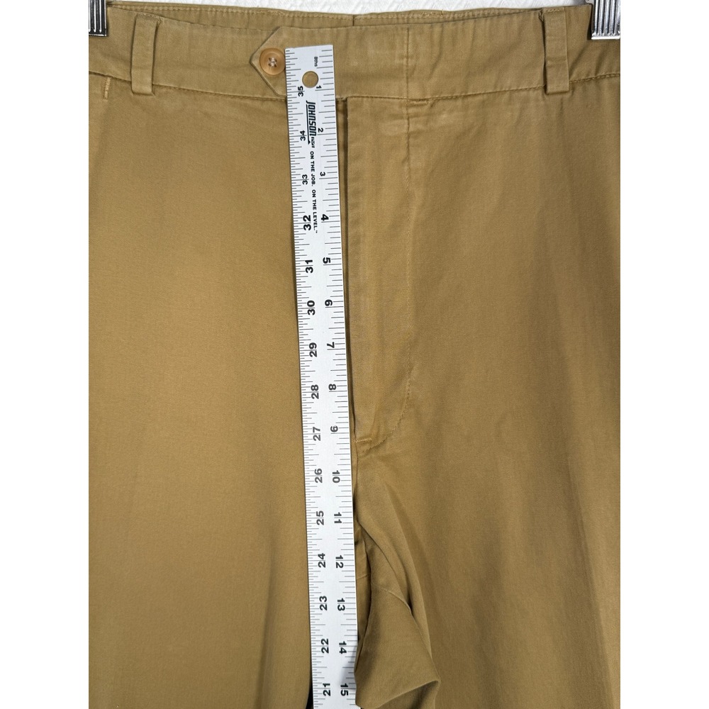 Bills Khakis M2 Mens 38x30 Flat Front Chino Pants British Khaki Tan Made in USA - Picture 5 of 7
